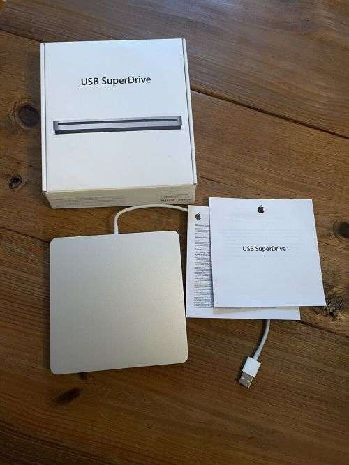 DVD Drives & Writers Apple USB SuperDrive DVD/ CD Burner / Player MD564LL/A A1379 for sale in